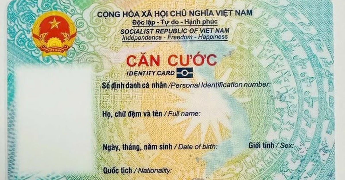 Quy định mới nhất về thẻ căn cước đã chính thức có hiệu lực, tất cả người dân cần biết