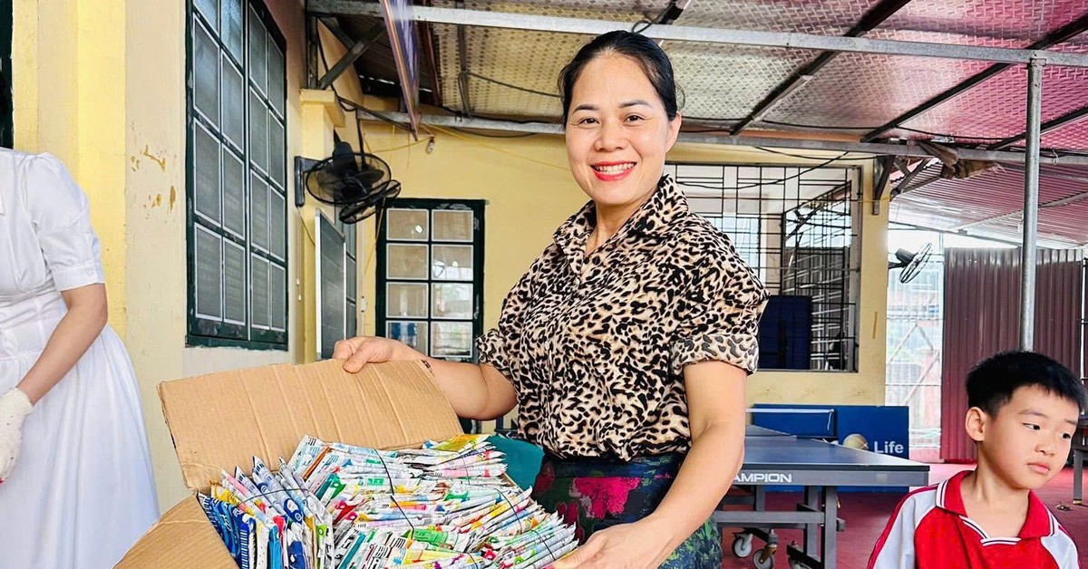 Hơn 51.000 vỏ hộp sữa được học sinh tiểu học gom lại: Điều đặc biệt nhất lại không nằm ở số lượng