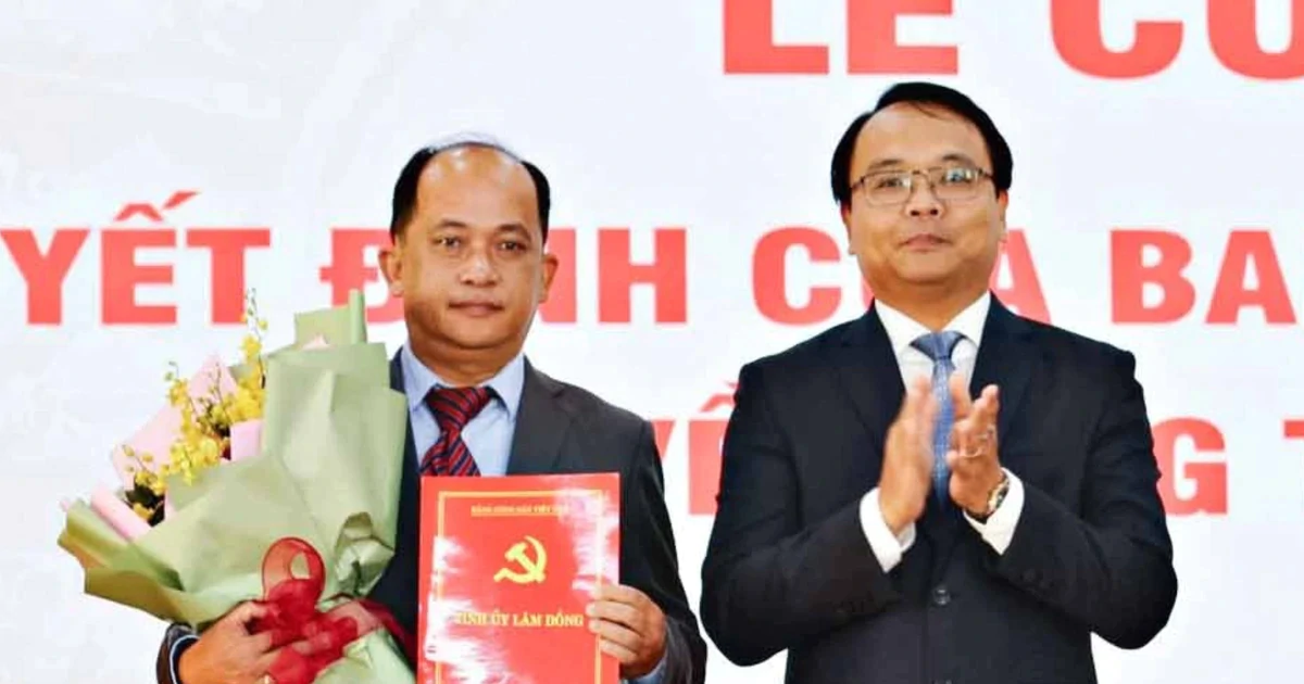Công bố quyết định của Ban Thường vụ Tỉnh ủy Lâm Đồng về công tác cán bộ