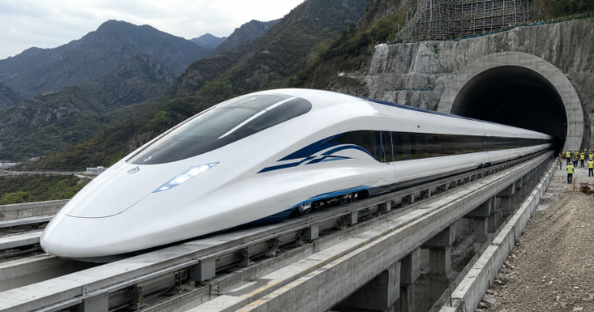 Dừng thi công tuyến tàu cao tốc 500 km/h do chi phí đội lên gấp đôi, rút ngắn thời gian di chuyển giữa hai thành phố lớn chỉ còn 1 tiếng