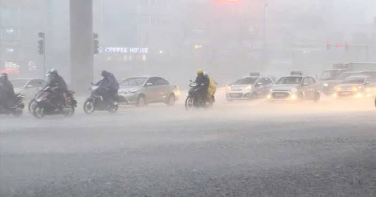 Nhiều nơi sẽ có mưa to đến rất to trong 5 ngày liên tiếp