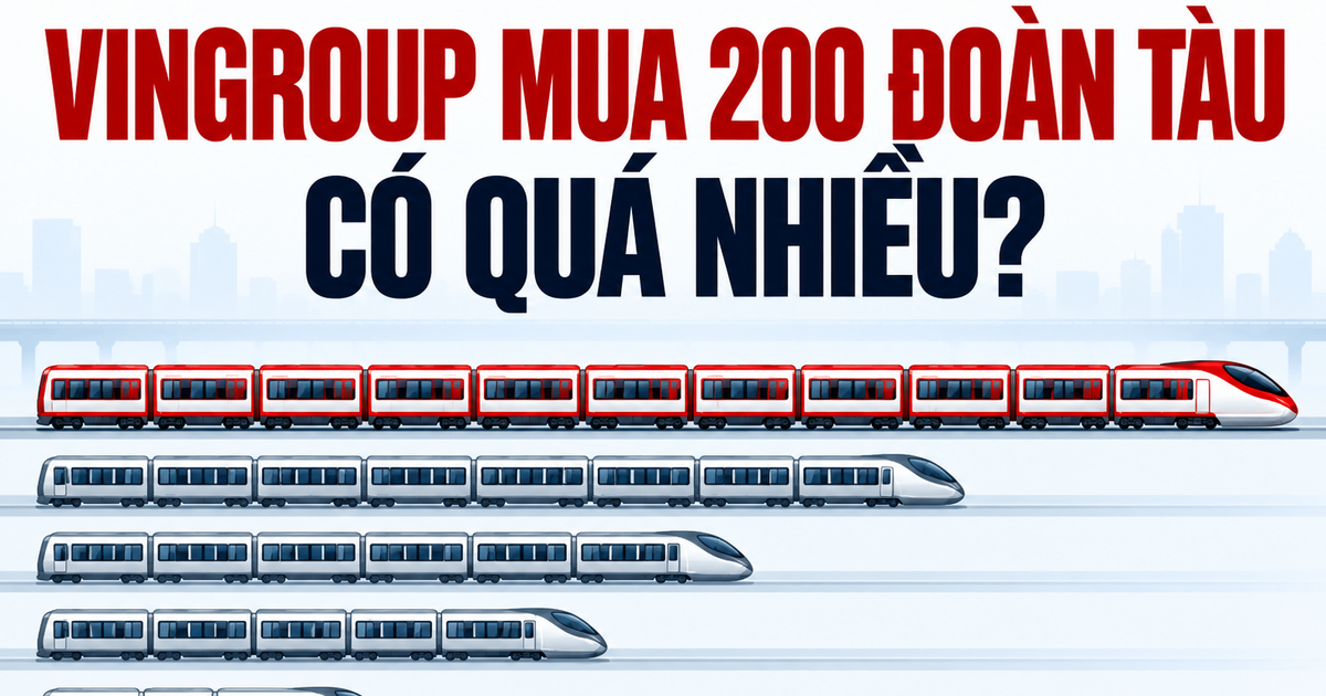 200 đoàn tàu ông Phạm Nhật Vượng đặt mua nghe "khổng lồ", nhưng Singapore chỉ một tuyến 43 km đã cần 91 đoàn