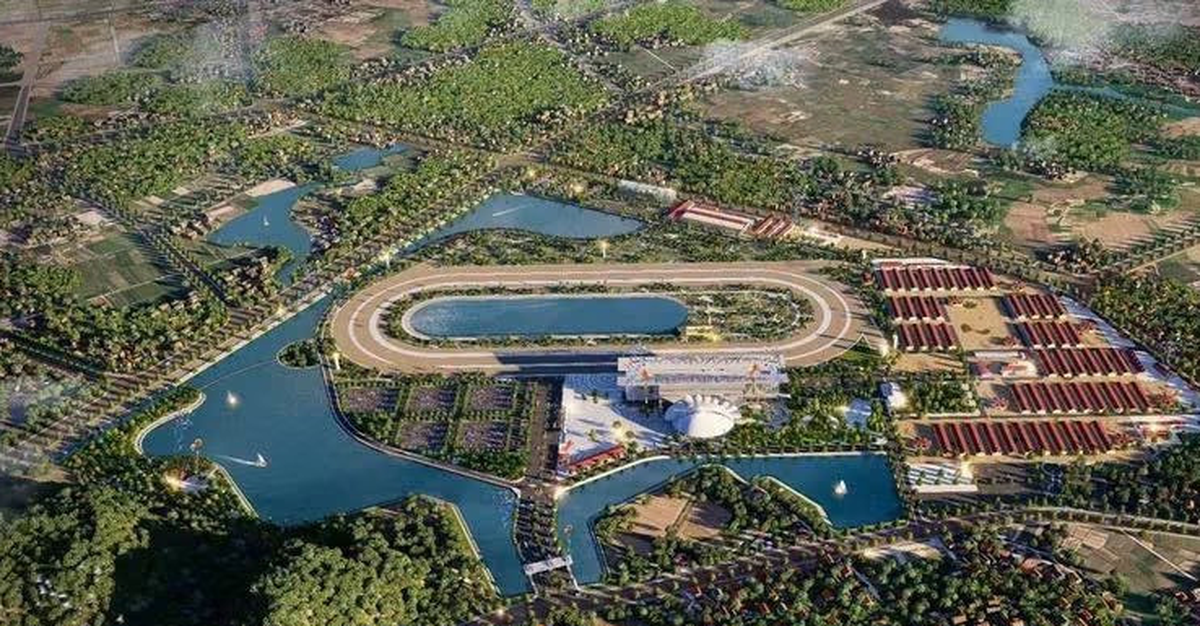 Việt Nam sắp có trường đua ngựa 420 triệu USD, quy mô 125ha, khán đài có sức chứa 30.000 người, cách trung tâm Hà Nội khoảng 40km
