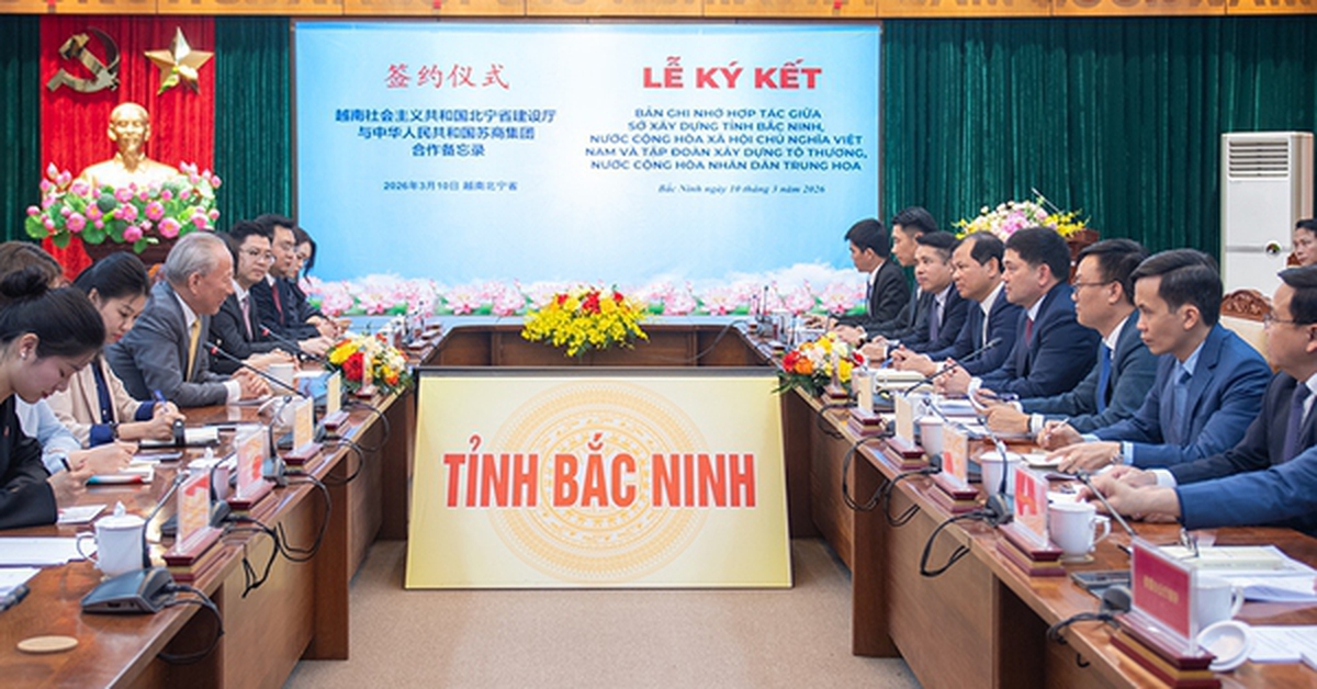 Bắc Ninh đón tin vui: Tập đoàn xây dựng hàng đầu Trung Quốc cam kết rót 3,5 tỷ USD vào tỉnh trong 5 năm tới