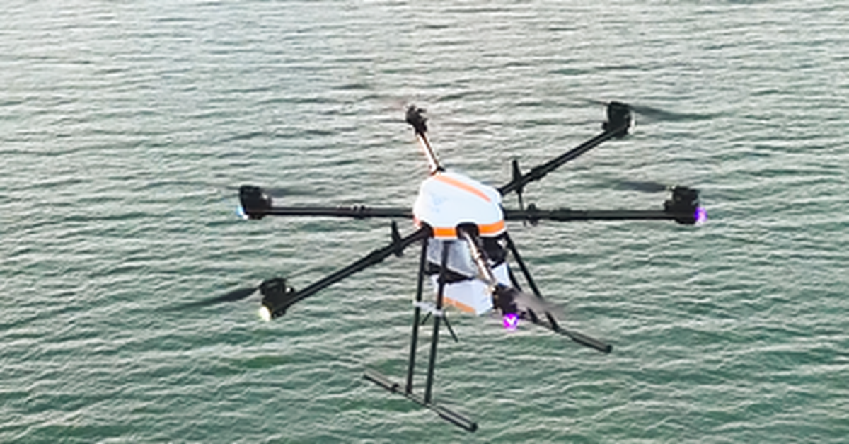 Thông tin mới nhất về UAV giao hàng trên biển "Made in Vietnam", kháng gió cấp 7, 8