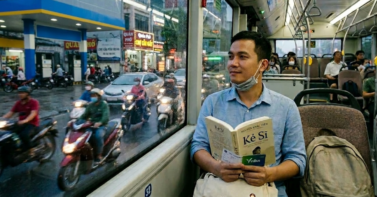 Nhờ xăng đắt, tôi mới biết hóa ra đi xe buýt 2 tuyến vẫn khỏe hơn chạy xe máy