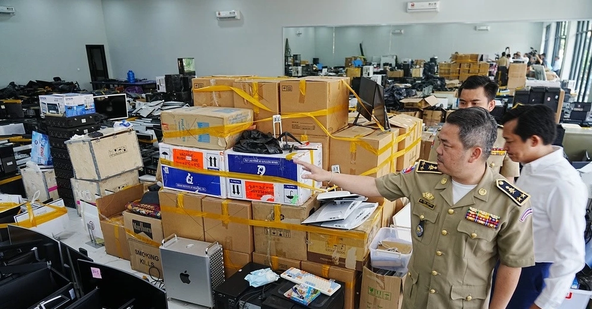 Campuchia soạn luật đầu tiên về chống lừa đảo trực tuyến