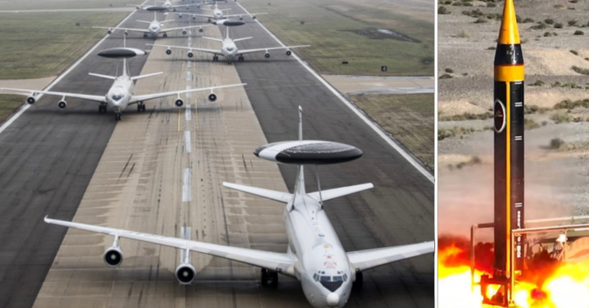 Mỹ phải điều gấp "radar bay" E-3 tới Israel để chắp vá lưới phòng không
