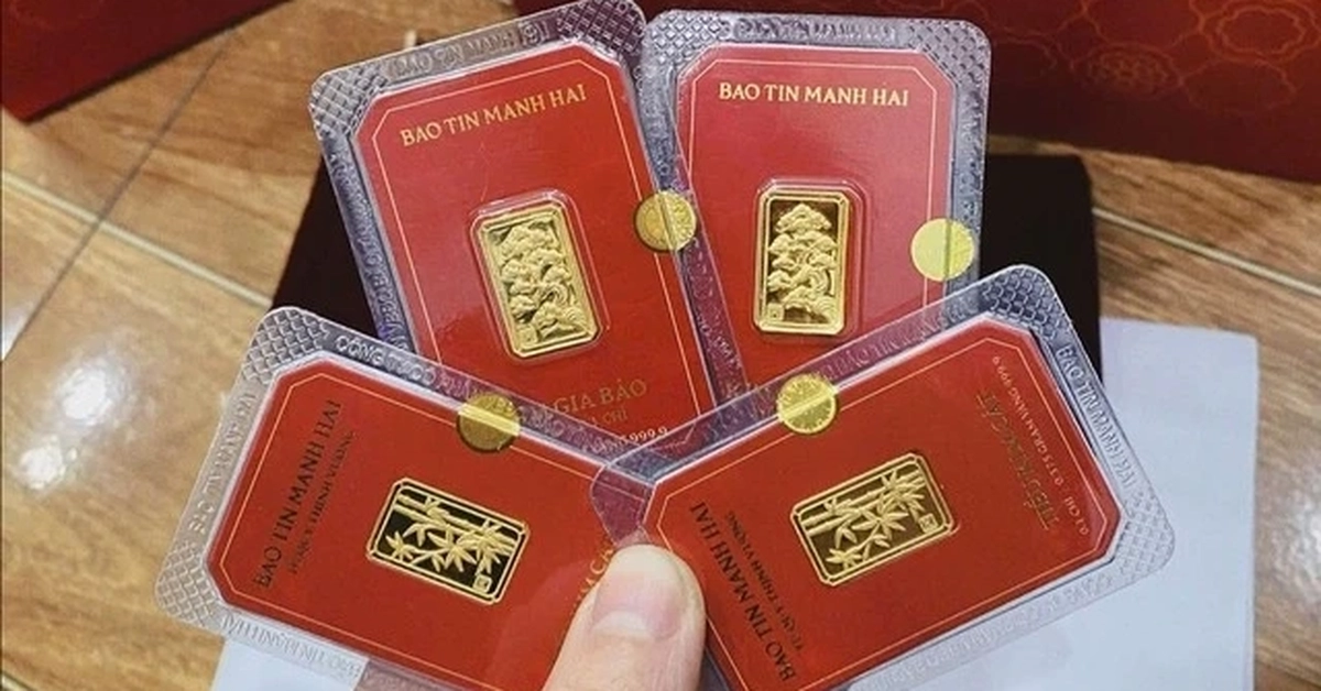 Giá vàng quay đầu tăng