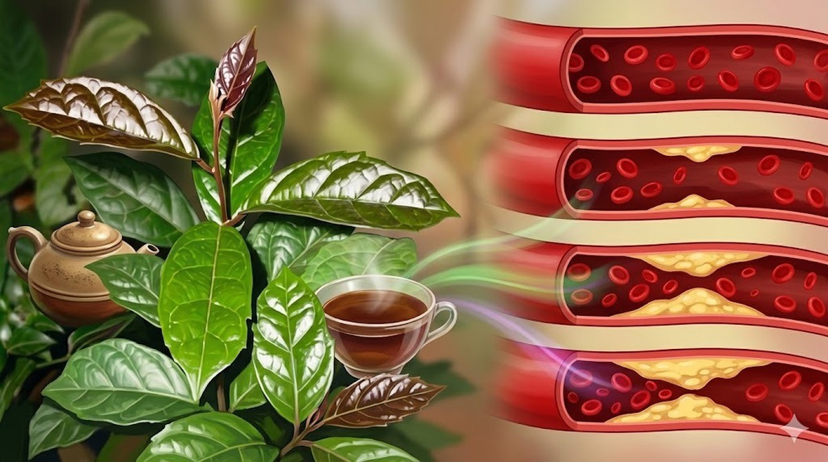 Uống nước xạ đen có giảm mỡ máu?