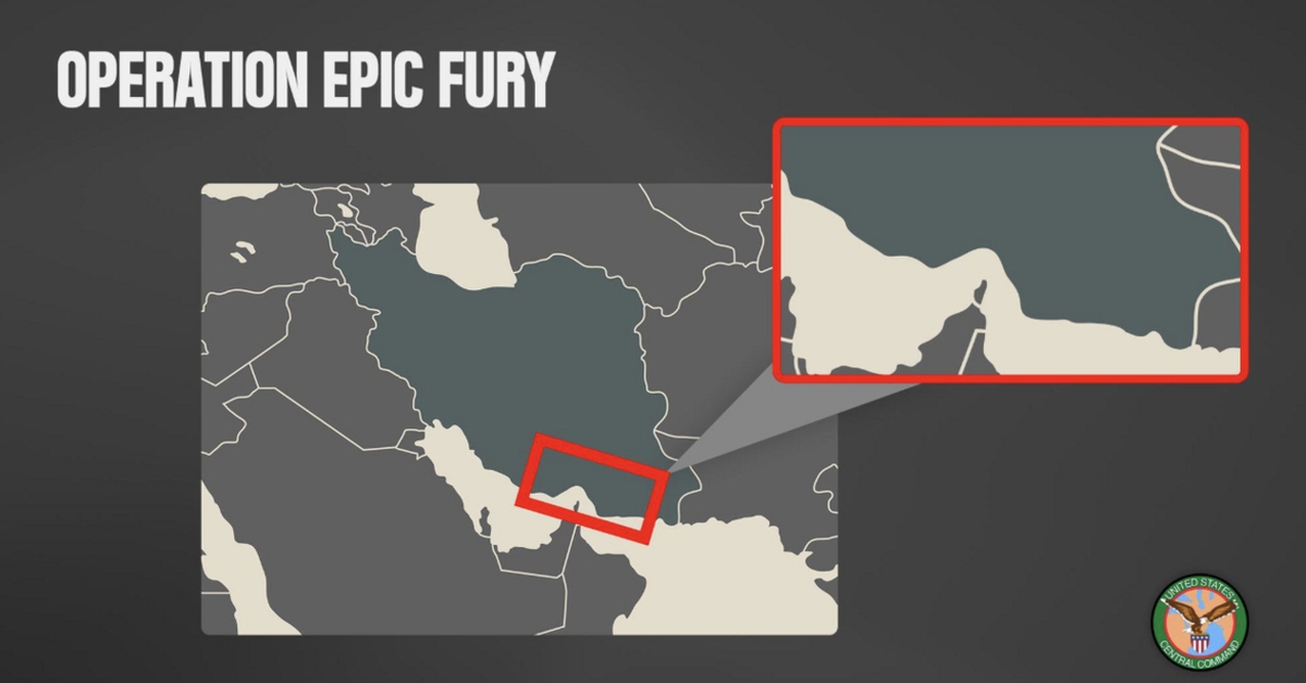 Mỹ tuyên bố dội bom xuyên phá căn cứ tên lửa Iran gần eo biển Hormuz