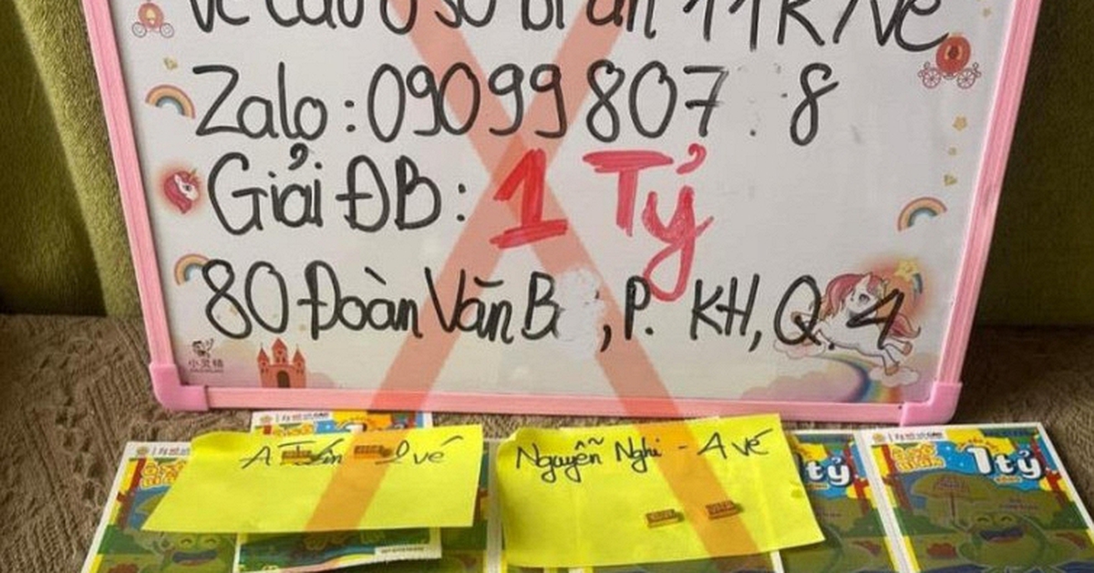 Công an có thông báo quan trọng tới người dân tham gia “xổ số cào online”