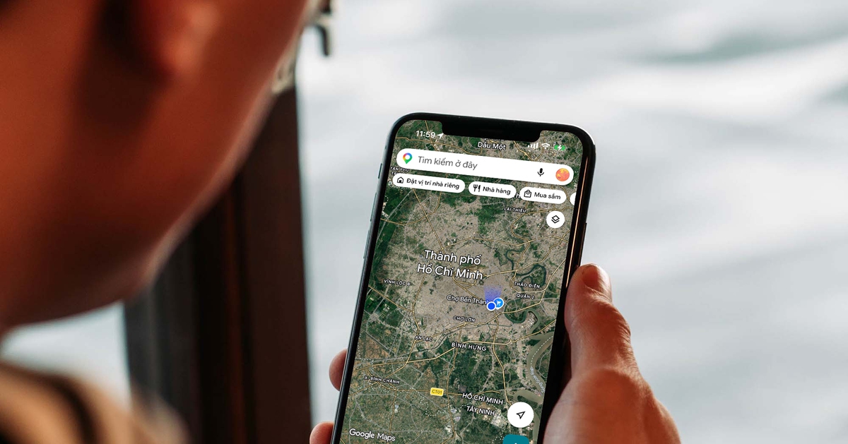 Google Maps đã cập nhật bản đồ mới sau sáp nhập