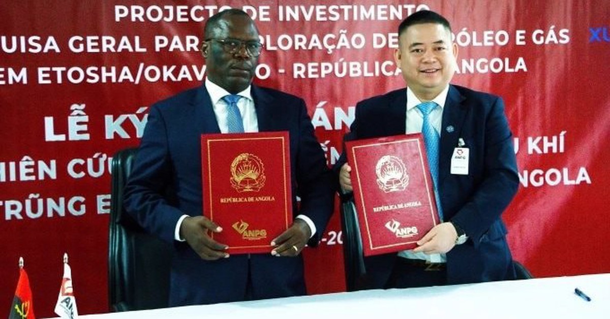 Dự án dầu khí đầu tiên của một tập đoàn Việt Nam tại Angola, quy mô nghiên cứu 200.000 km2