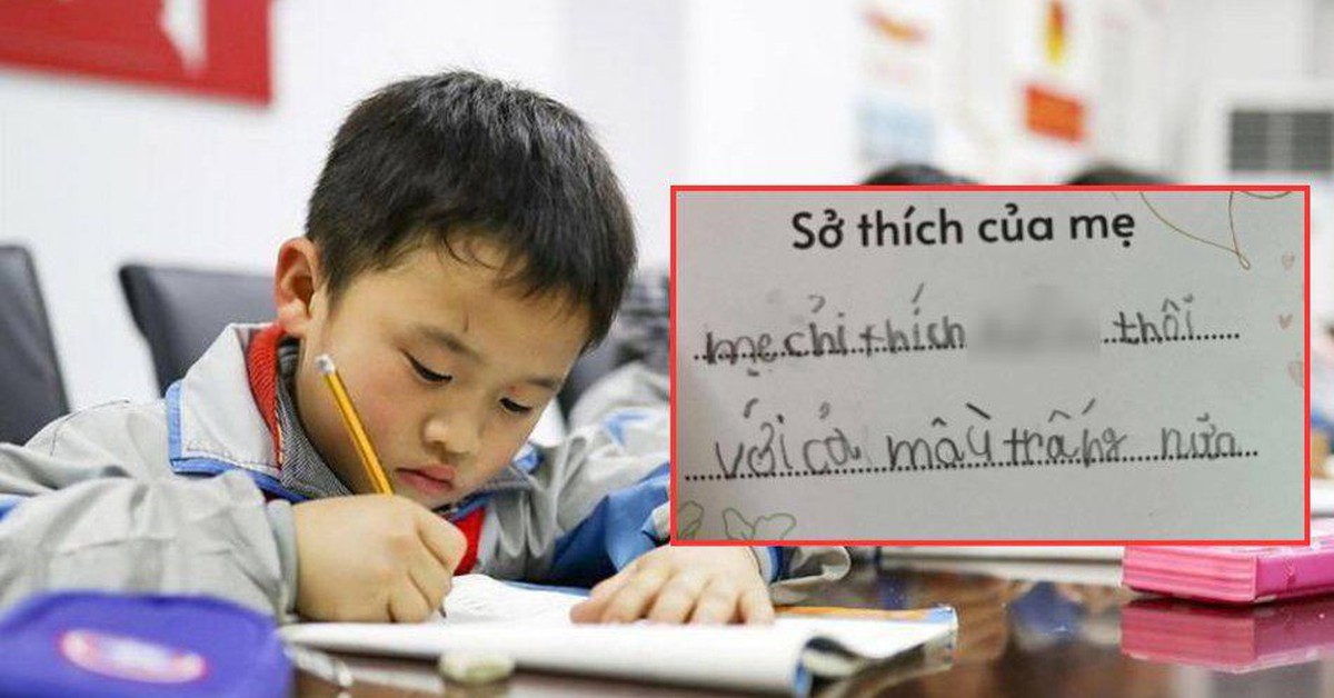 Học sinh kể sở thích của mẹ, nhiều phụ huynh đọc xong vỗ đùi tấm tắc: Quá chuẩn, bà mẹ nào chẳng thế!