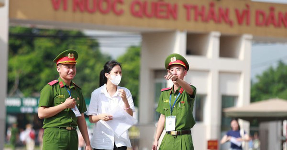 Phương thức, chỉ tiêu tuyển sinh trung cấp Công an năm 2026