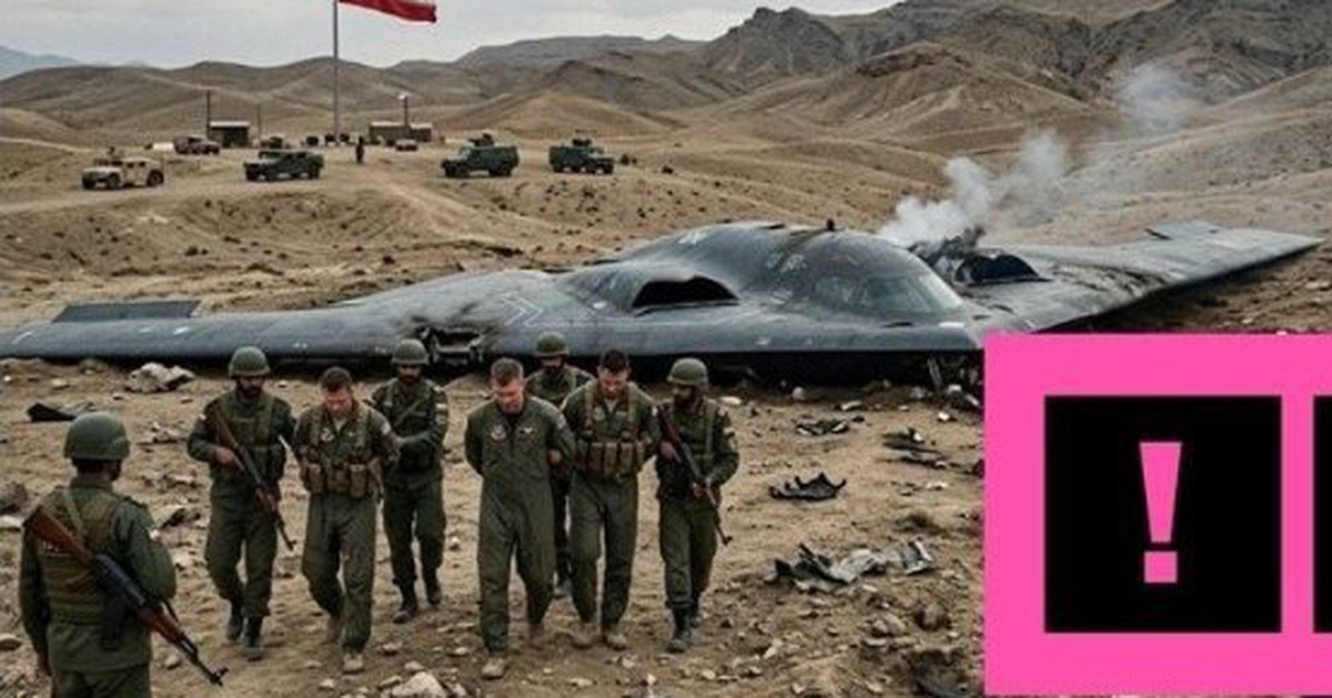 Máy bay ném bom B-2 của Mỹ bị Iran bắn hạ, toàn bộ phi hành đoàn bị bắt? Sự thật bất ngờ