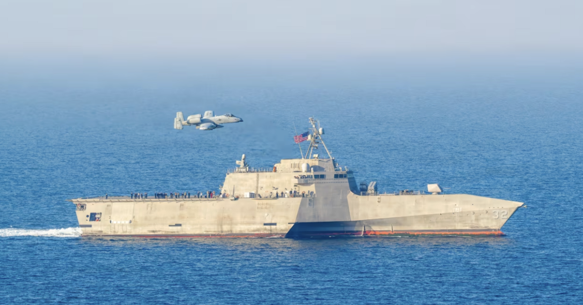 Cường kích A-10 Thunderbolt II huyền thoại đảm nhận nhiệm vụ tại eo biển Hormuz