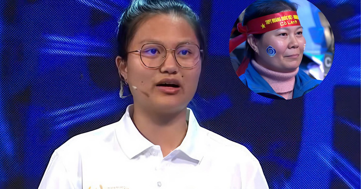 Khoảnh khắc "lần đầu nói với mẹ" trên sân khấu Olympia của nữ sinh Quảng Ninh khiến cả trường quay xúc động