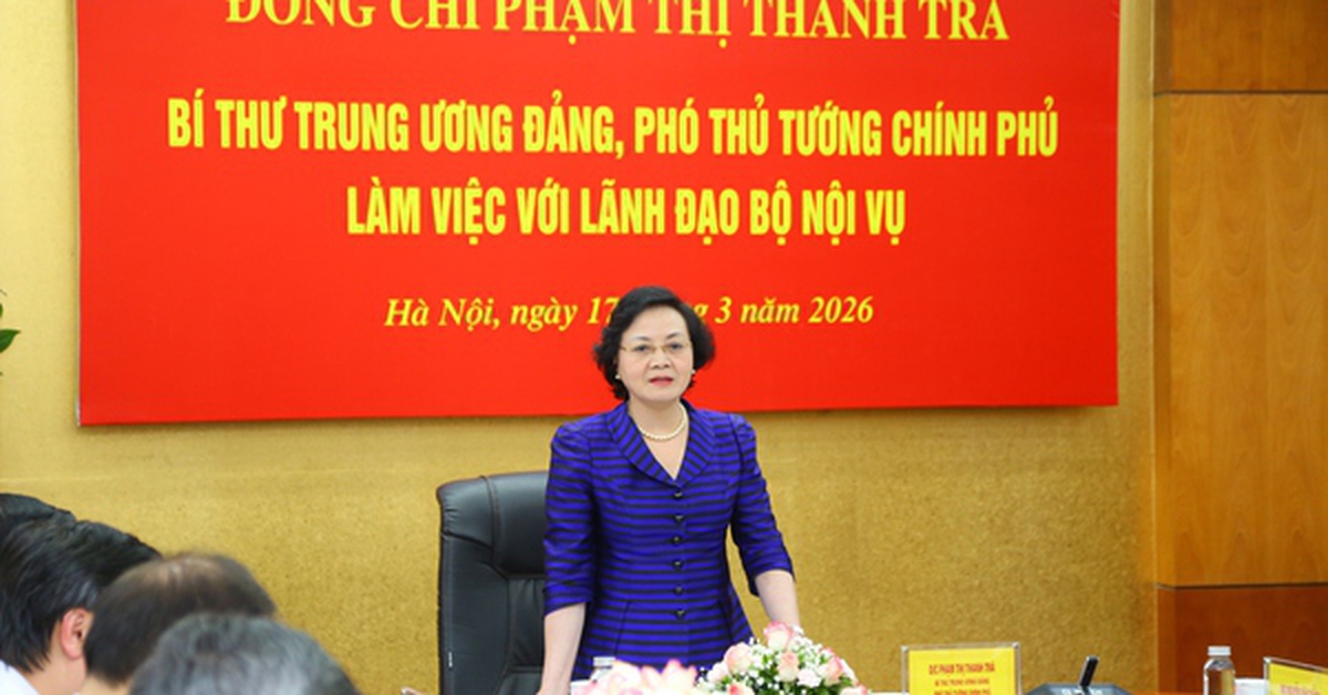 Phó Thủ tướng Phạm Thị Thanh Trà chỉ đạo về tăng lương cơ sở cho công chức, viên chức
