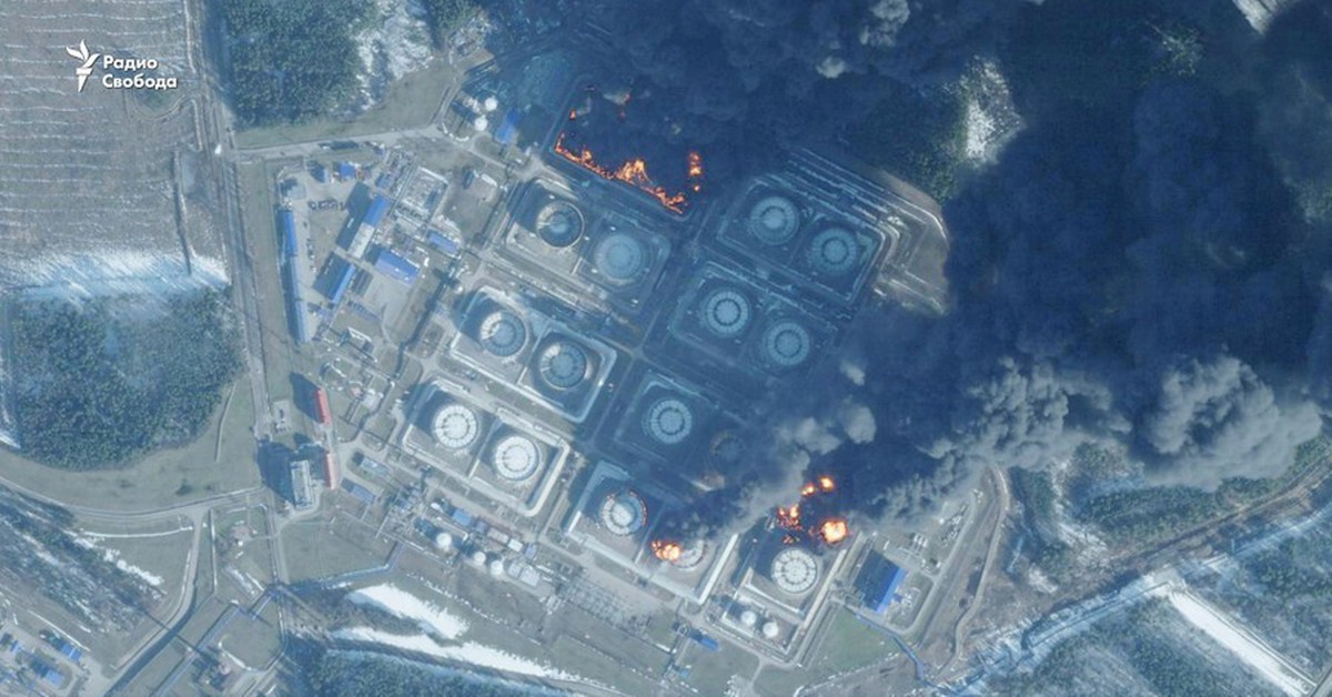 Cuộc tấn công bằng UAV làm tê liệt cảng dầu lớn nhất của Nga ở vùng Baltic