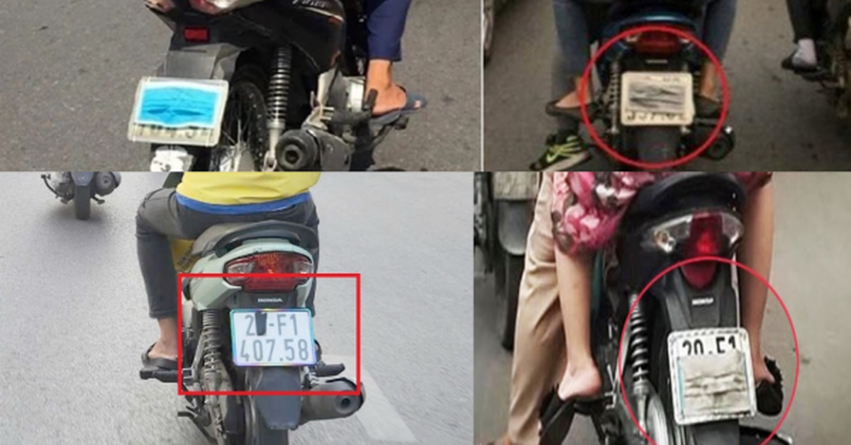 Công an cảnh báo người dân cẩn trọng với biển số xe