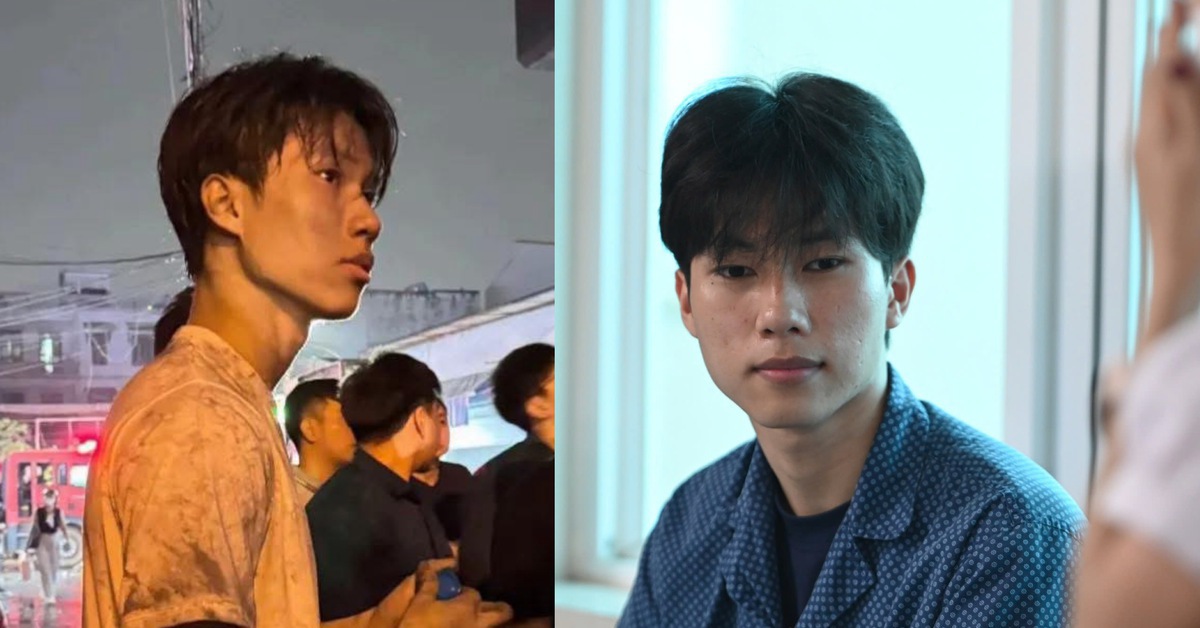 Lộ diện "người hùng" trong bức ảnh ám khói sau vụ cháy nhà ở Hà Nội