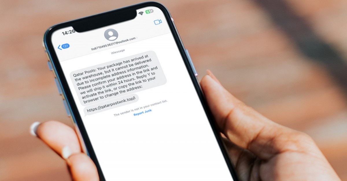 Tất cả người dùng nhận được tin nhắn chứa nội dung sau phải thực sự tỉnh táo trước khi mở ra