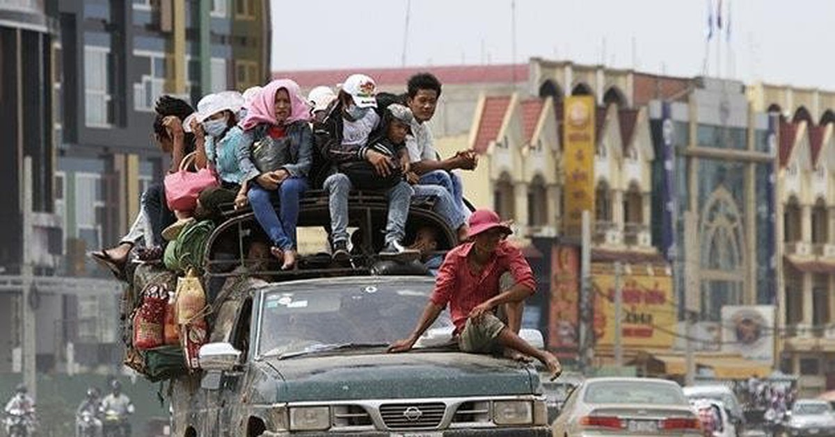 Campuchia dừng phạt vi phạm giao thông