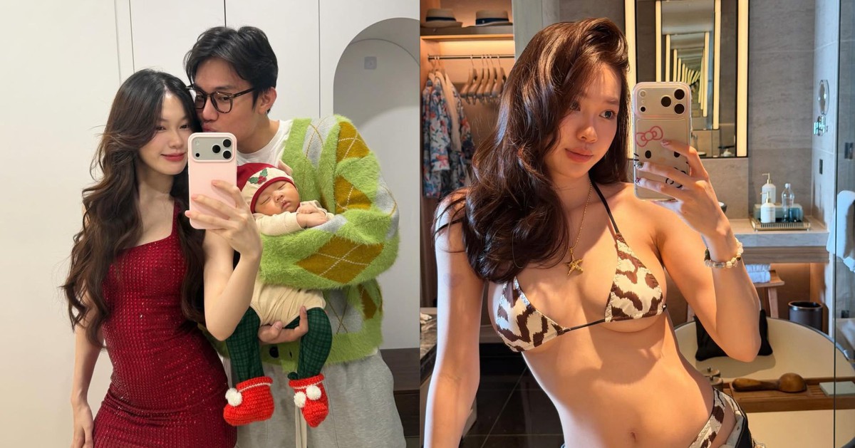 Sinh con xong vẫn "đỉnh": Ly Phạm khoe sắc vóc nóng bỏng, cuộc sống chuẩn rich mom