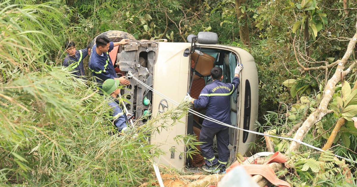 Vụ xe khách chở đoàn nhân viên ngân hàng lao xuống vực ở Tam Đảo: Danh sách các nạn nhân