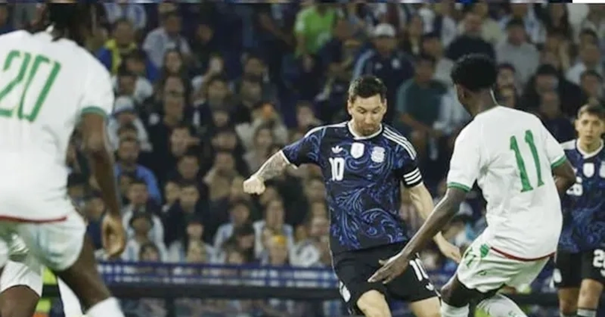 Scaloni không lo lắng dù Argentina tụt hạng sau trận thắng Mauritania