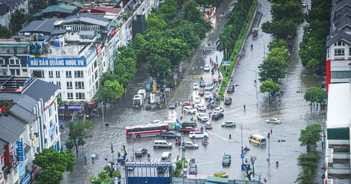 Hà Nội đầu tư khẩn cấp 3 dự án chống ngập nghìn tỷ