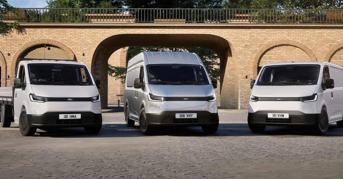 Xe van điện Ford Transit bổ sung phiên bản giá rẻ: Lựa chọn mới cho dịch vụ vận tải, giao hàng