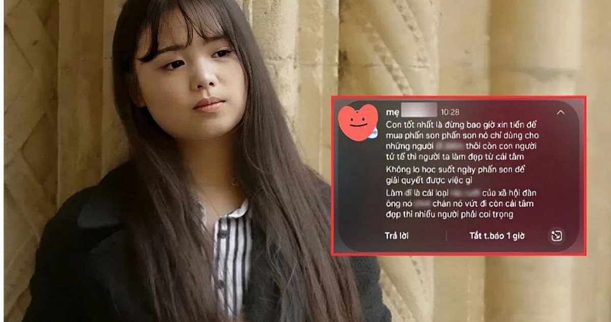 Con gái xin mua cây son dưỡng, bà mẹ nhắn 1 tin mà cư dân mạng Việt sửng sốt: Quá bất ổn rồi!