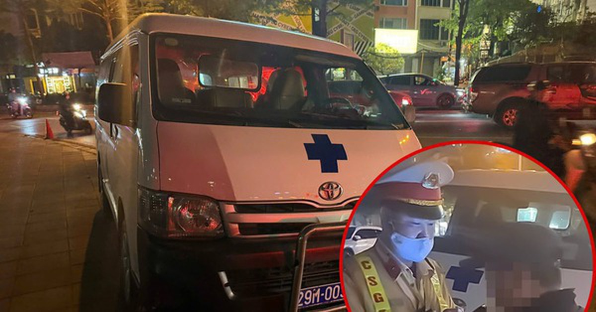 Tài xế xe biển xanh vi phạm nồng độ cồn