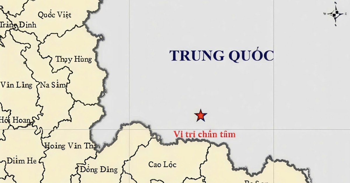 Động đất gần biên giới Việt- Trung, người dân Lạng Sơn cảm nhận rung lắc nhẹ