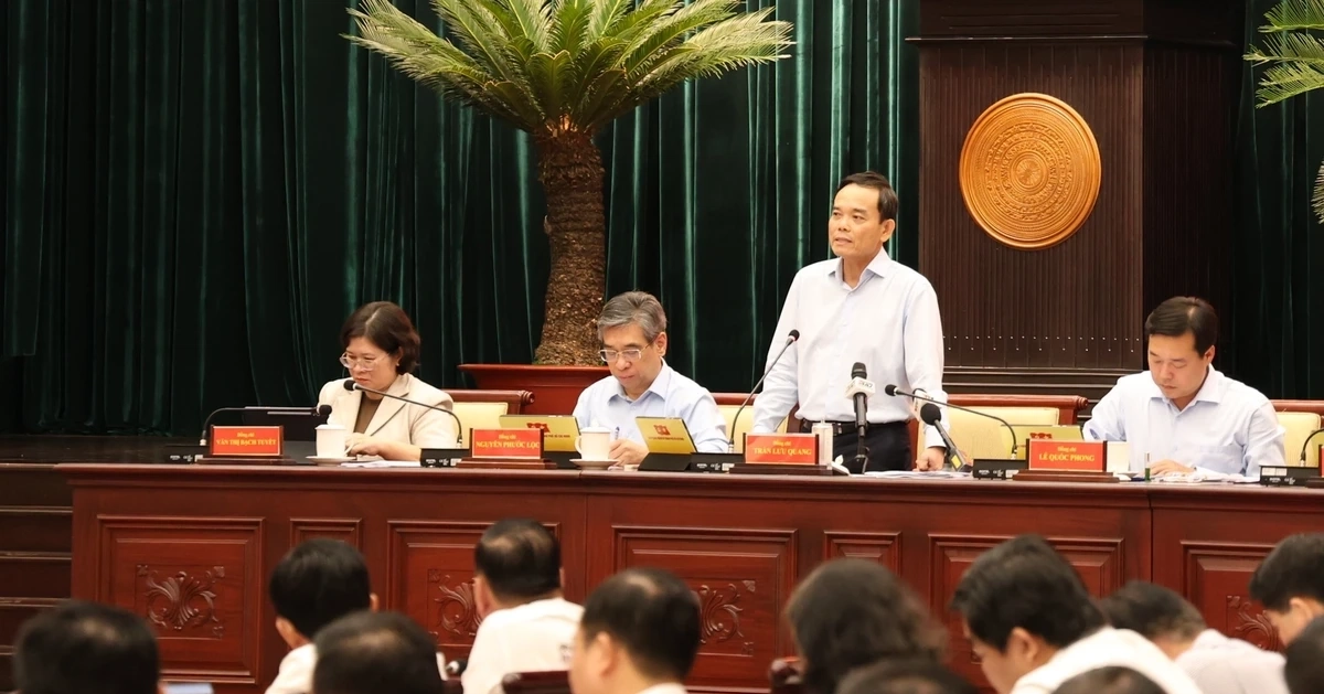 Ông Trần Lưu Quang nói về "tính toán lại" đội hình cán bộ TPHCM