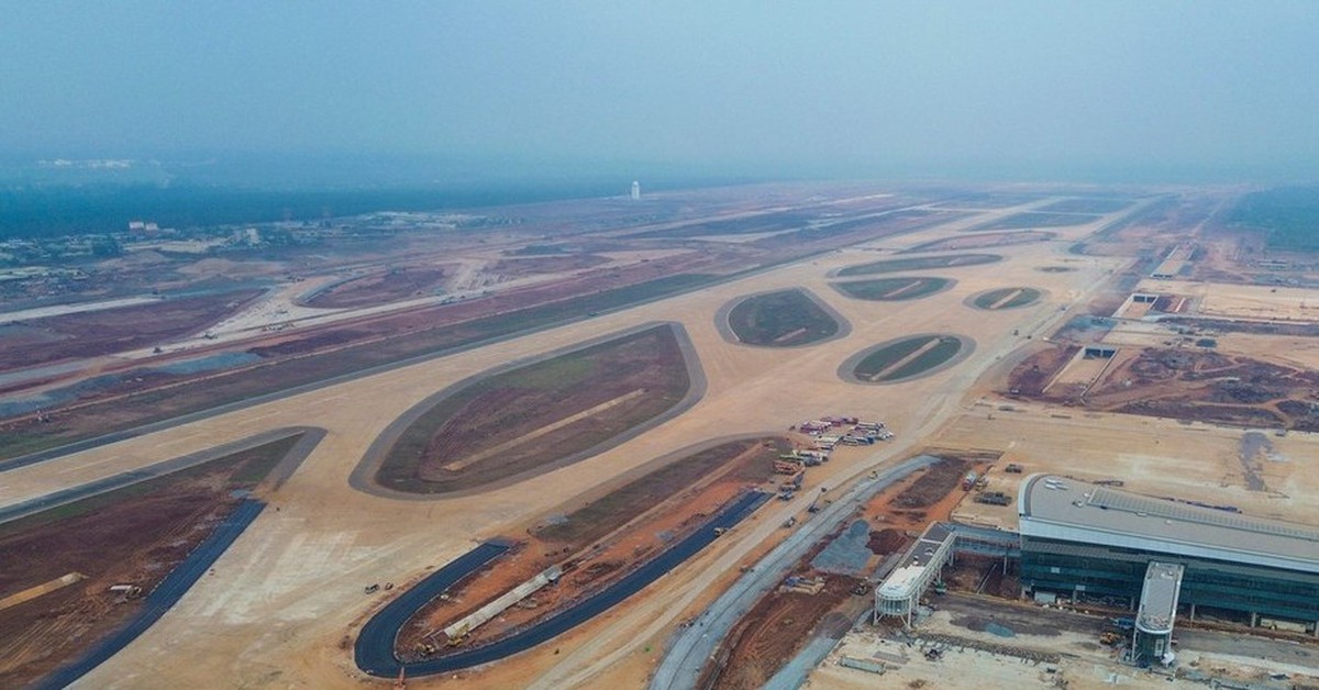 Đường băng thứ 2 sân bay Long Thành "về đích" cuối tháng 6