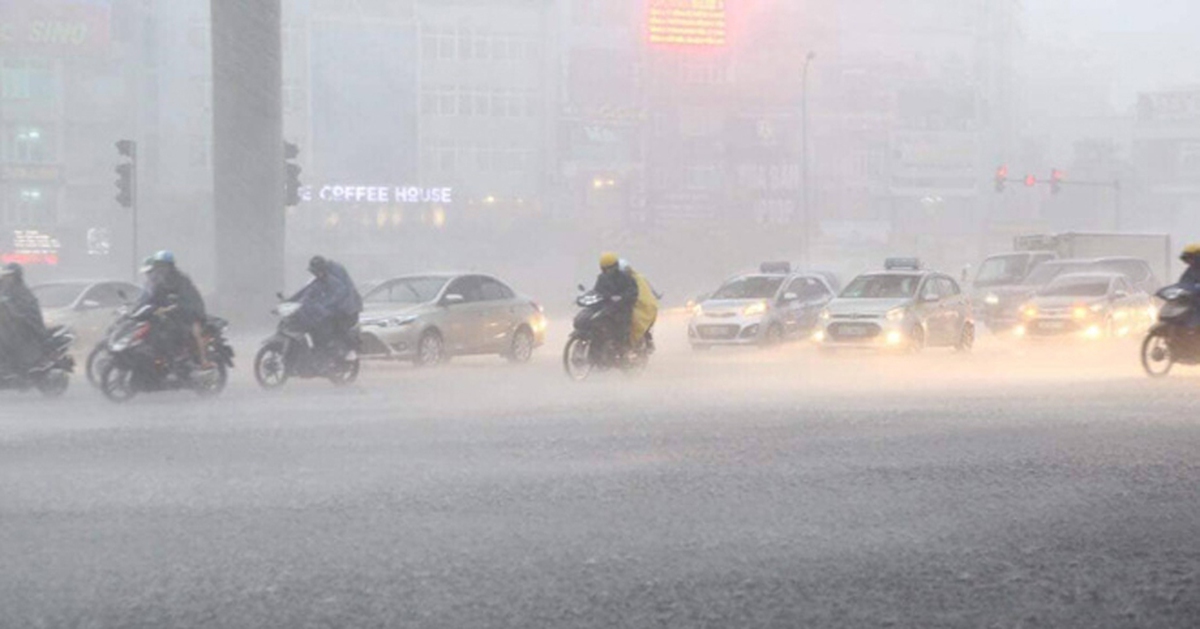 Không khí lạnh sắp quay lại miền Bắc, có thể xuất hiện mưa đá