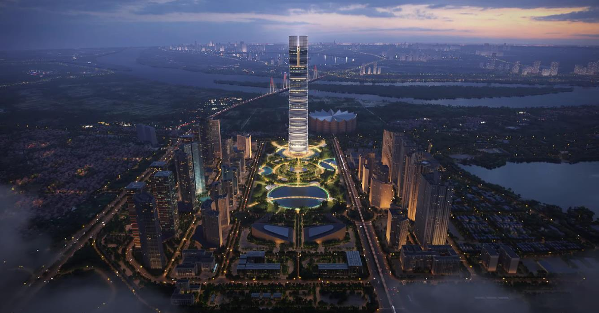 Việt Nam sẽ có “siêu thành phố” trung hòa carbon đầu tiên trên thế giới, điểm nhấn là tòa tháp 108 tầng, cao bậc nhất khu vực Đông Nam Á