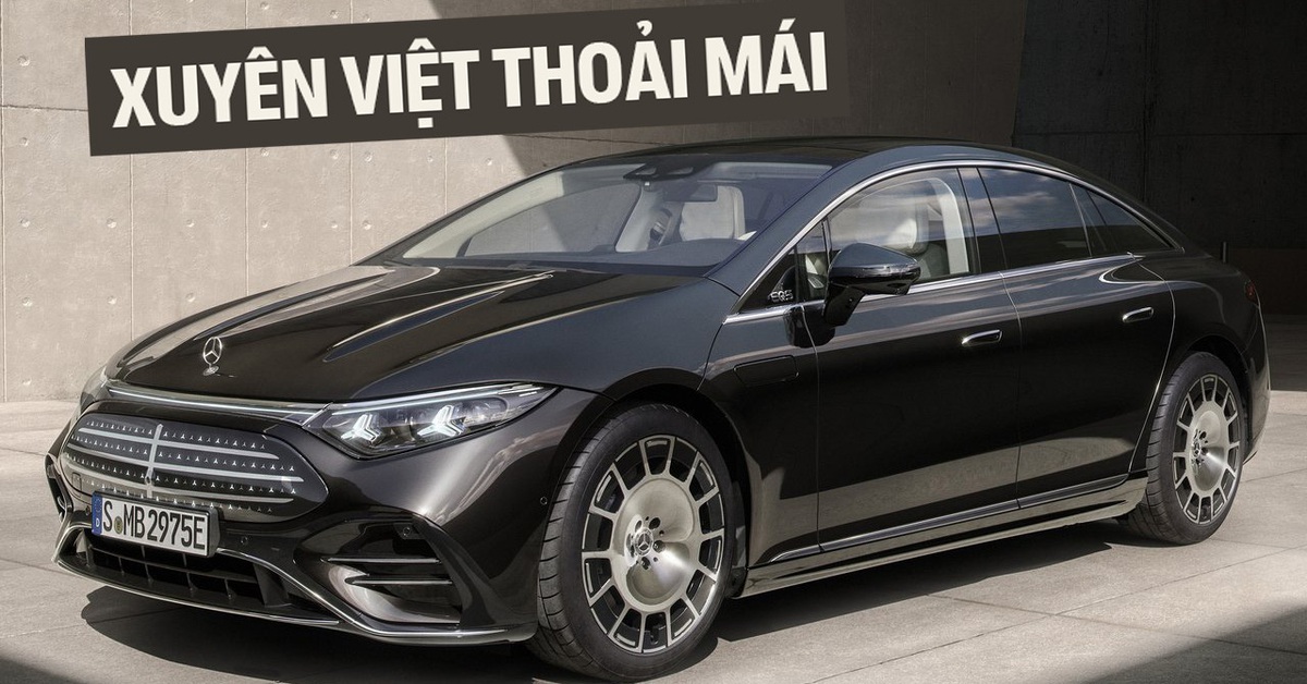 Mercedes-Benz EQS 2026 mới ra mắt này xuyên Việt không phải nghĩ: Đầy điện dư sức chạy TP.HCM - Quảng Ngãi, cắm 10 phút chạy thêm 320km
