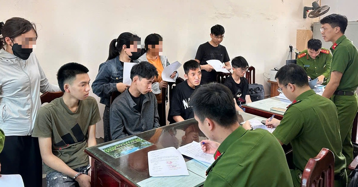 Ra lệnh bắt tạm giam Bùi Quang Anh cùng 6 đối tượng cùng sinh năm 2007