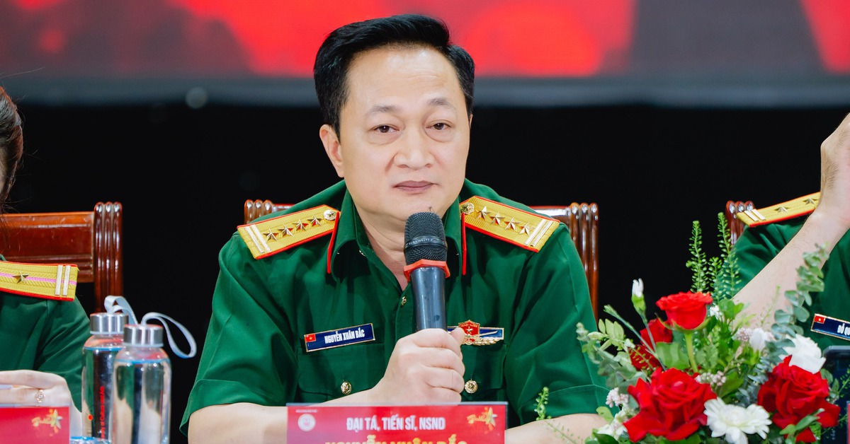 200 nghệ sĩ đổ bộ phố đi bộ Trần Nhân Tông, Đại tá – NSND Nguyễn Xuân Bắc: "Chúng tôi có 1 kỳ vọng