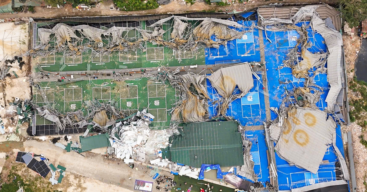 Vì sao tổ hợp sân pickleball 6.000m² hiện đại ở Hà Nội bị tháo dỡ?