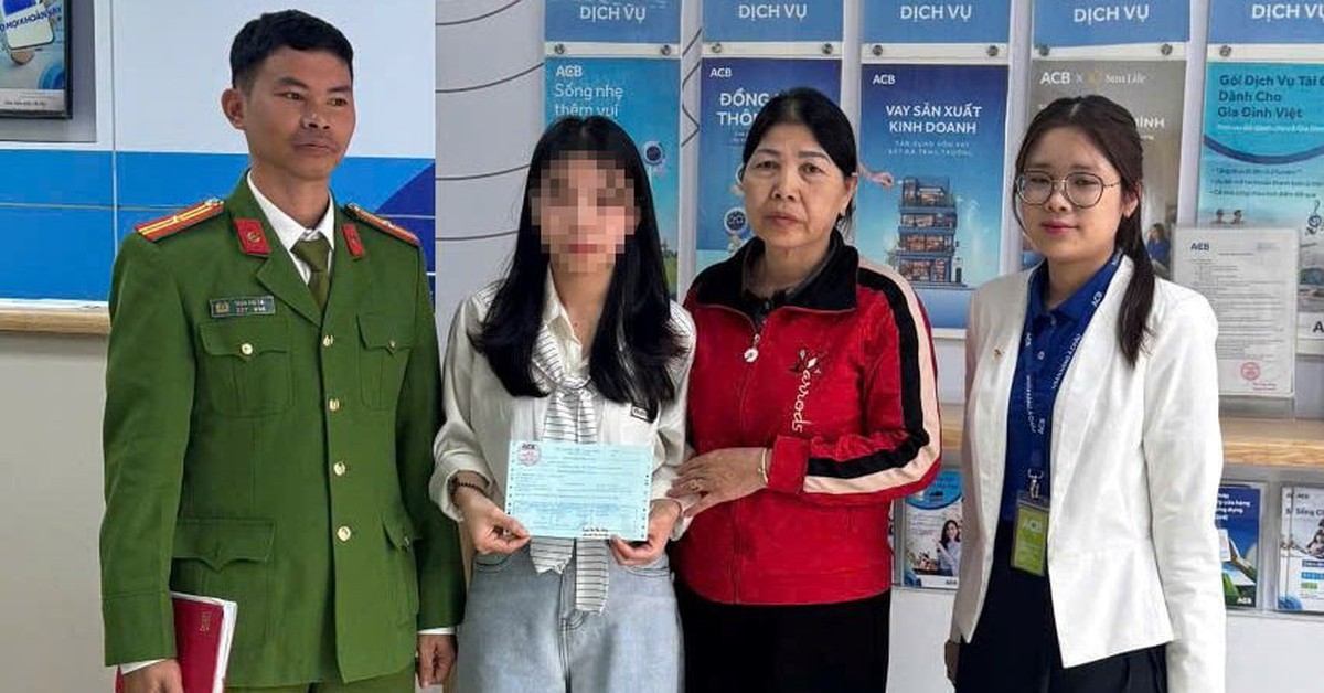 Tài khoản ACB phát sinh giao dịch 1,64 tỷ đồng: Công an lập tức mời cô gái sinh năm 2004 lên làm việc