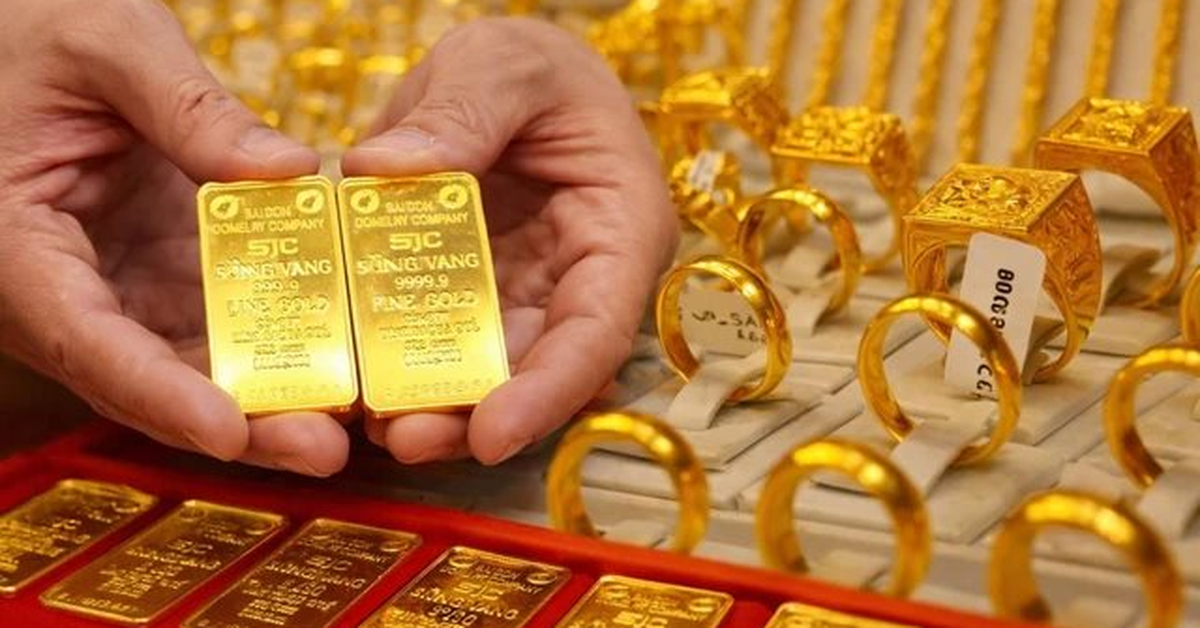 Chiều 16/4: Giá vàng SJC, vàng nhẫn tiếp tục giảm sâu
