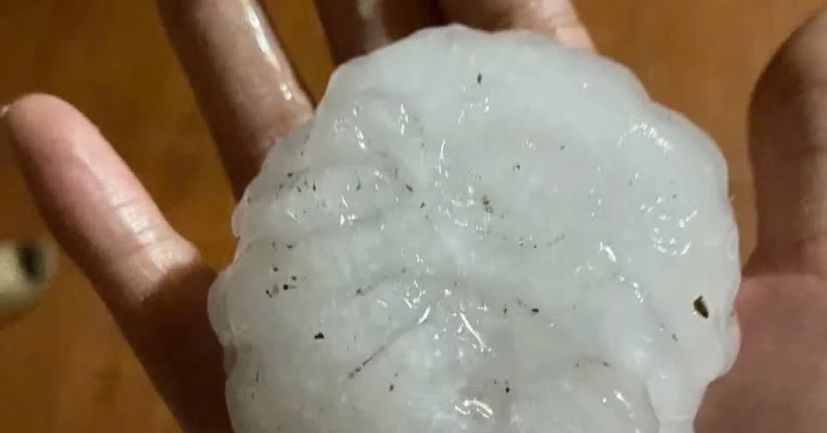 Dấu hiệu nhận biết mưa đá