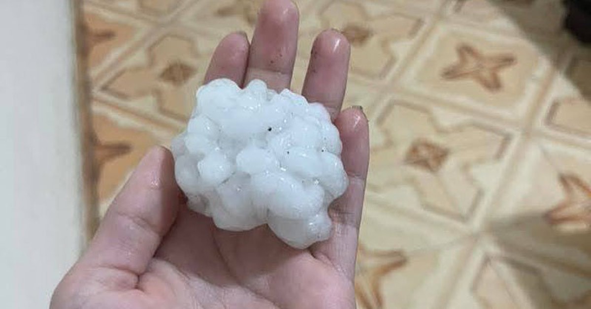 Đá từ mưa đá có lấy về dùng được không? Nhiều người đang hiểu nhầm