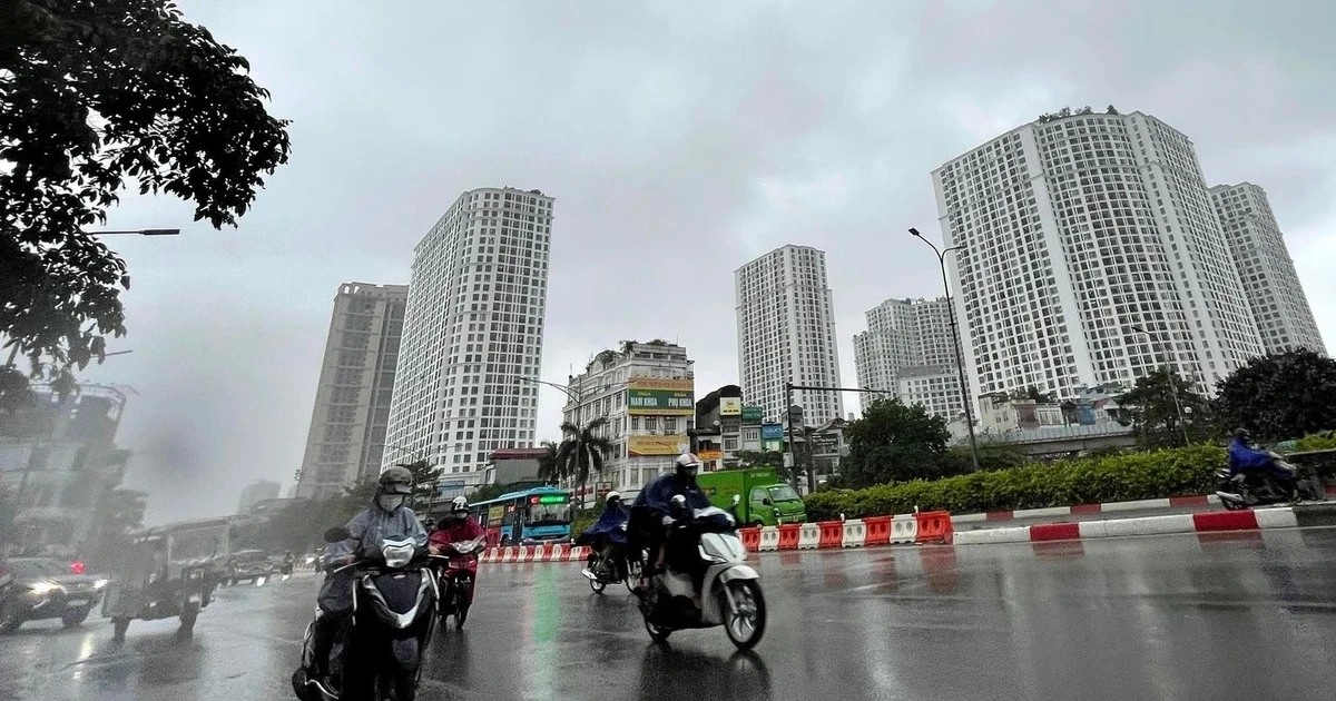 Miền Bắc đón mưa dông dài ngày